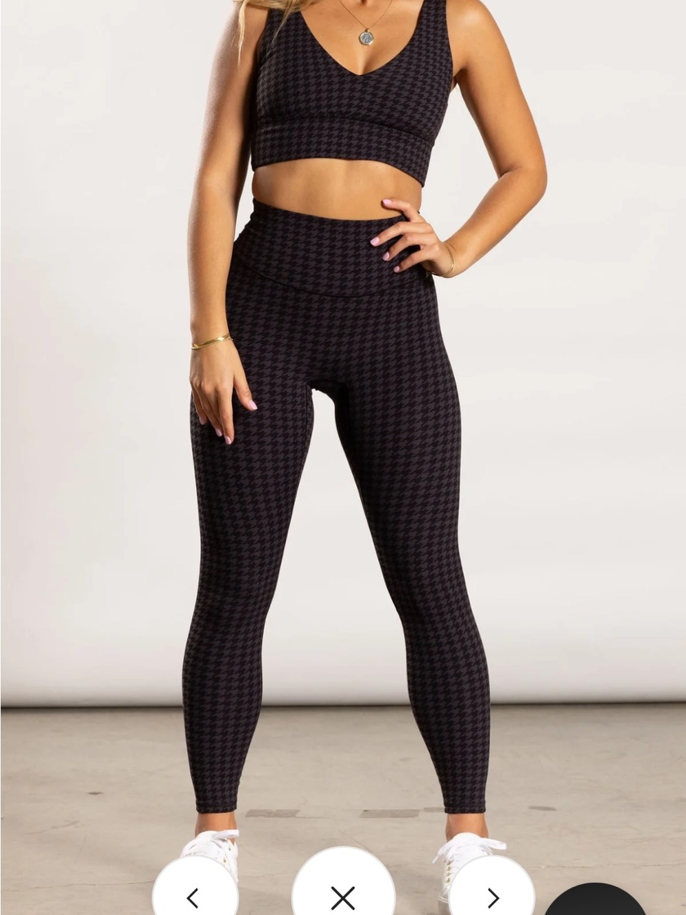 P'tula houndstooth matching set